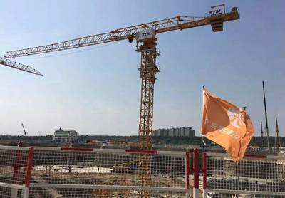 中天機械ZTT7527塔機服務于北京城市副中心建設